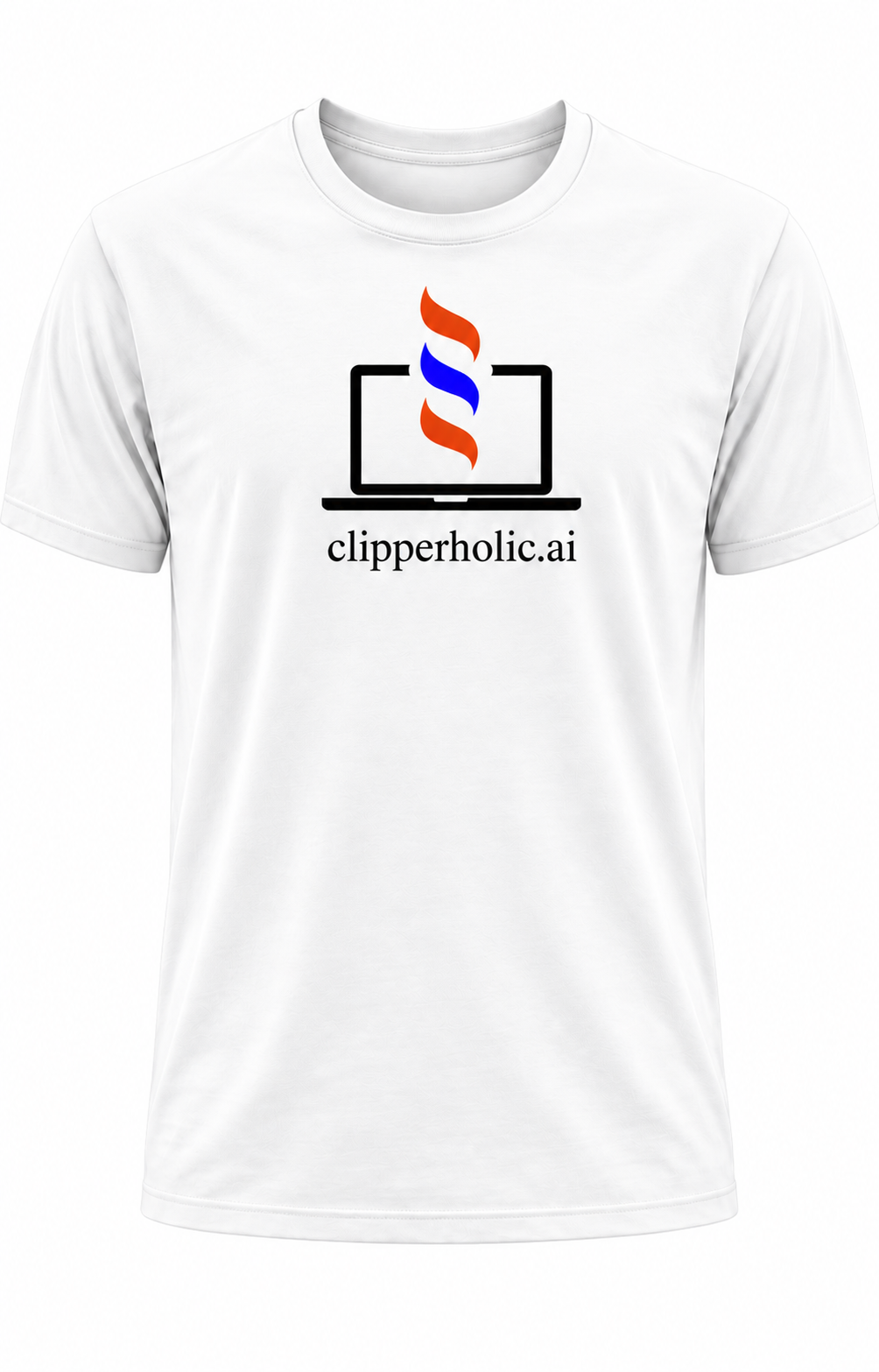 Clipperholic White T-shirt